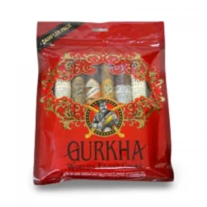 Gurkha Nicaraguan Toro Selection Sampler Bag - 6 Cigars (Red)